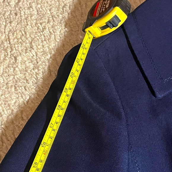 Vintage Women’s Mr. Roberts Trench coat | Dark Navy Blue | Medium | 1970’s | - Picture 11 of 13